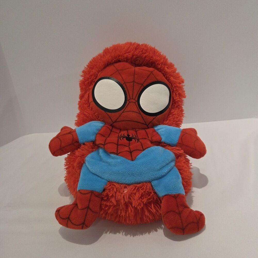Hideaway Pets Pillow Ultimate Spider Man  Hero Marvel Comic 9" Ball 14" long